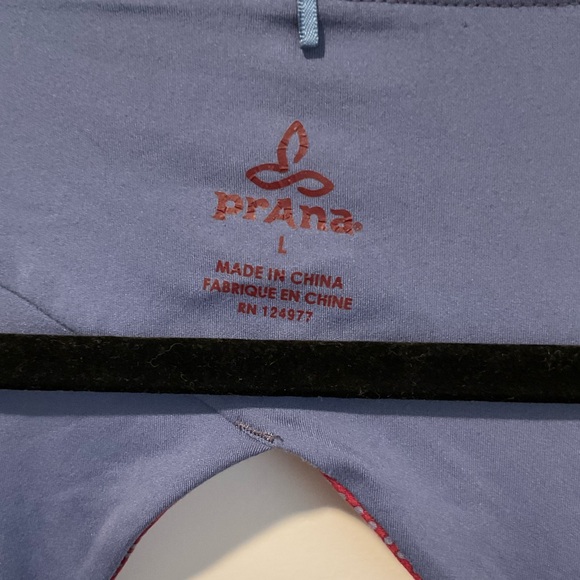 Prana Pink And Periwinkle Sleeveless Dress Size Large - Picture 2 of 5